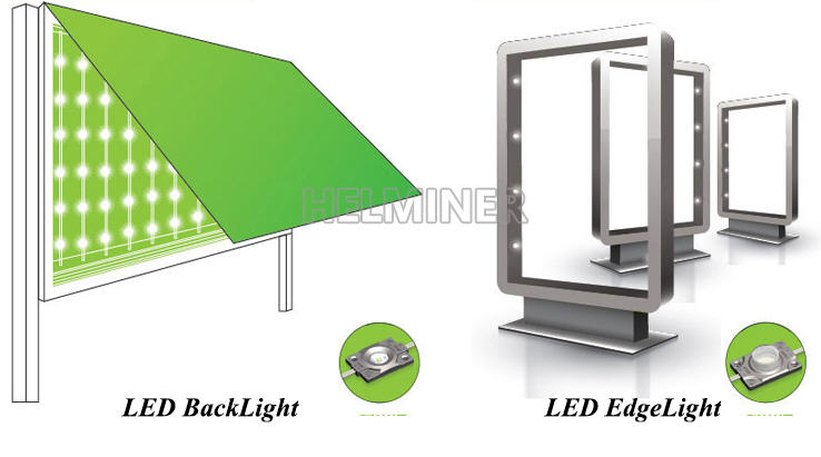 led modul, led for light box, edge led for light box 